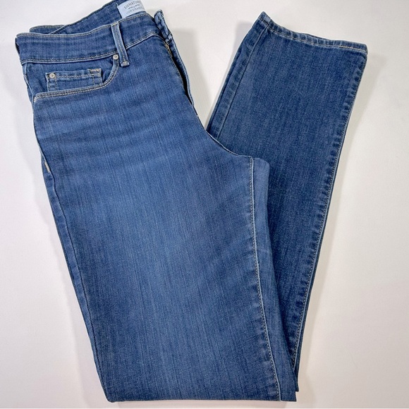 Levi's Strauss Signature Mid Rise Slim Jeans Size 6L Women's - Picture 7 of 13